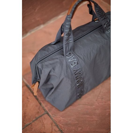 Childhome Přebalovací taška Mommy Bag Signature Urban Dark Grey