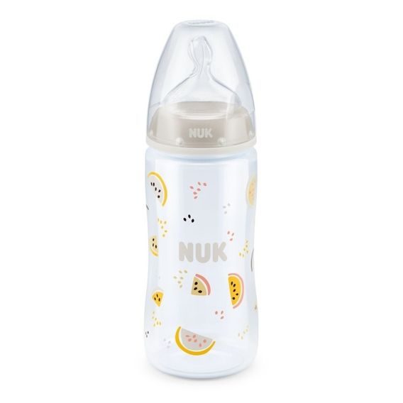 NUK FC+ láhev 300ml ŠEDÁ