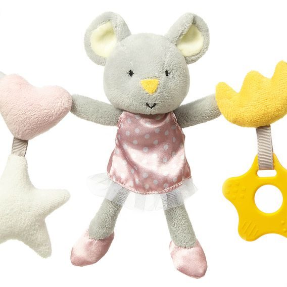 BabyOno Řetěz na autosedačku BALLERINAS