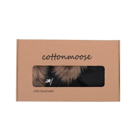 Cottonmoose Rukavice s kožíškem ZELENÁ