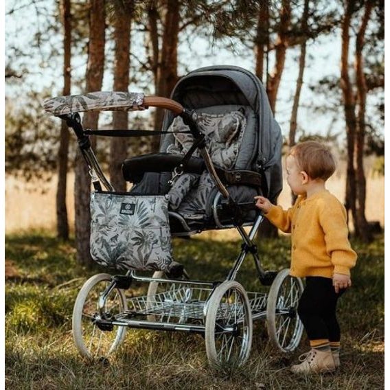 Makaszka Bambusová podložka do kočárku Memory SAVANNA