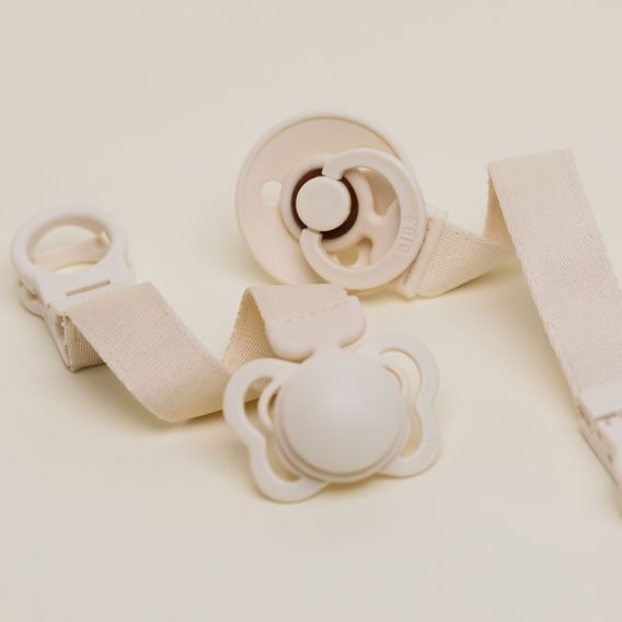 BIBS Loop Klip na dudlík IVORY