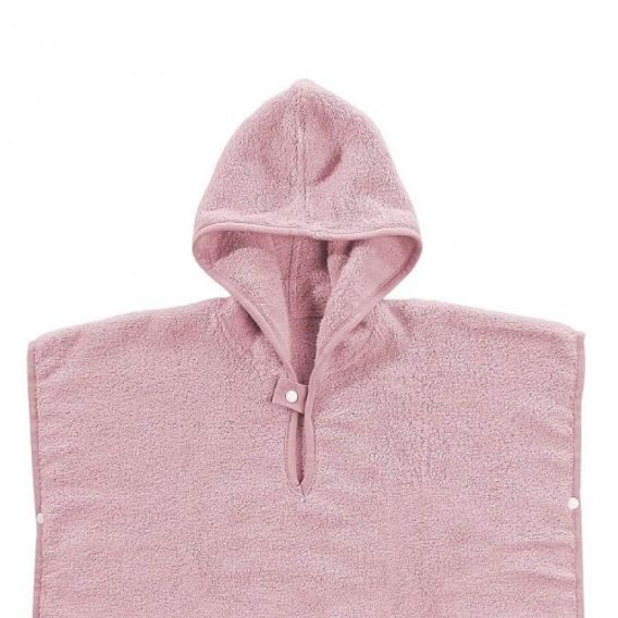 Kikko BIO bavlněné froté pončo XKKO Organic PINK STARS