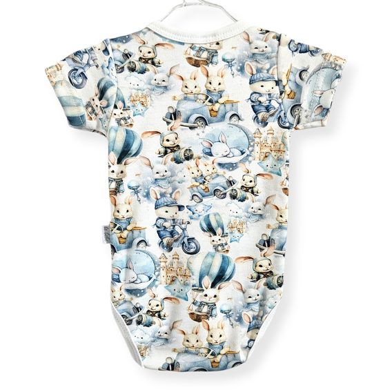 Le Bebe Body krátký rukáv Králičí kluci
