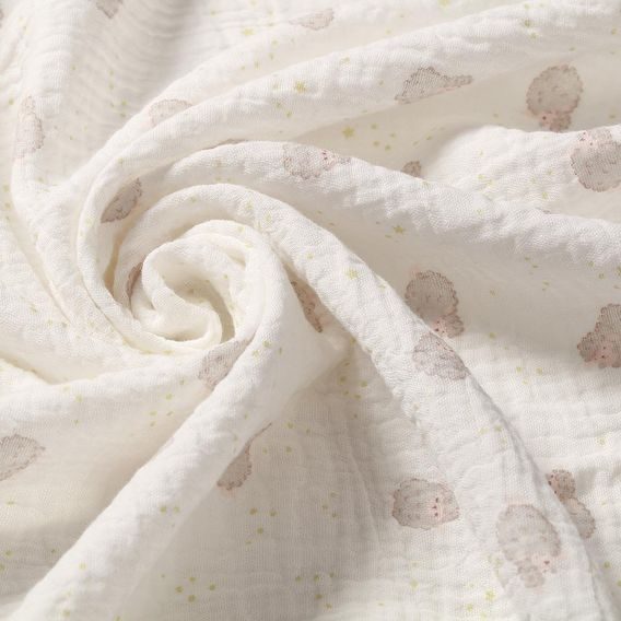 BabyOno Mušelínové pleny 3ks OVEČKY