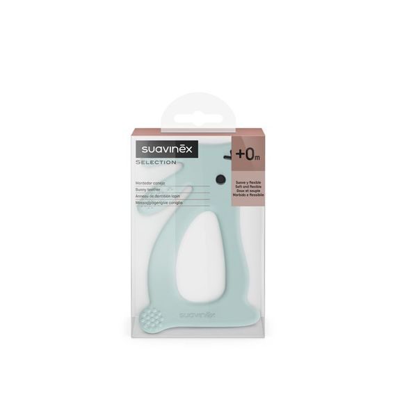 Suavinex Wonderland kousátko 0m+ KRÁLÍČEK ZELENÉ