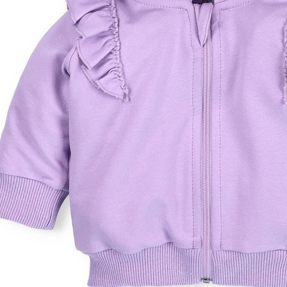 NINI Mikina s kapucí Ocean Girl LILA