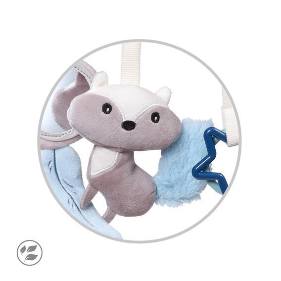 BabyOno Edukační řetěz Raccoon