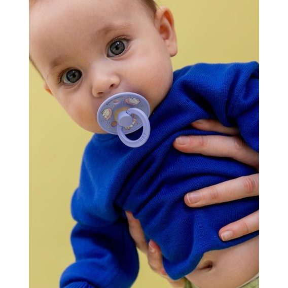 BIBS Moomin Dudlíky kaučuk kulaté 0-6m 2ks Dreaming Baby Pink Mix