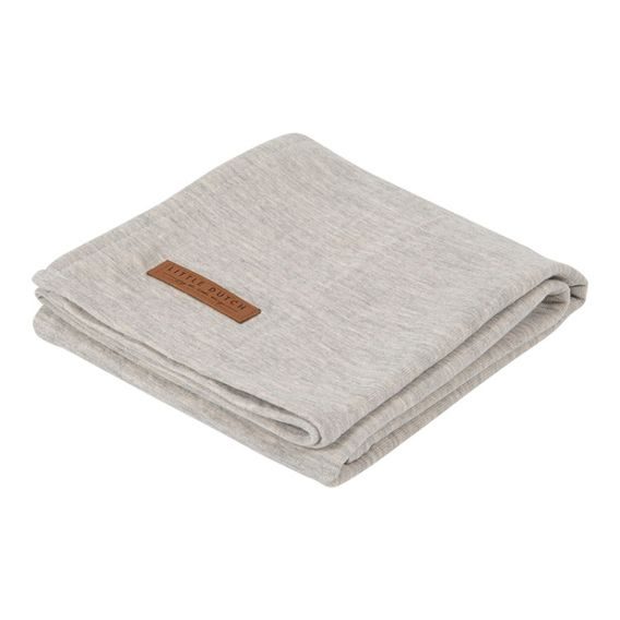 Little Dutch Osuška swaddle (120x120) - PURE GREY