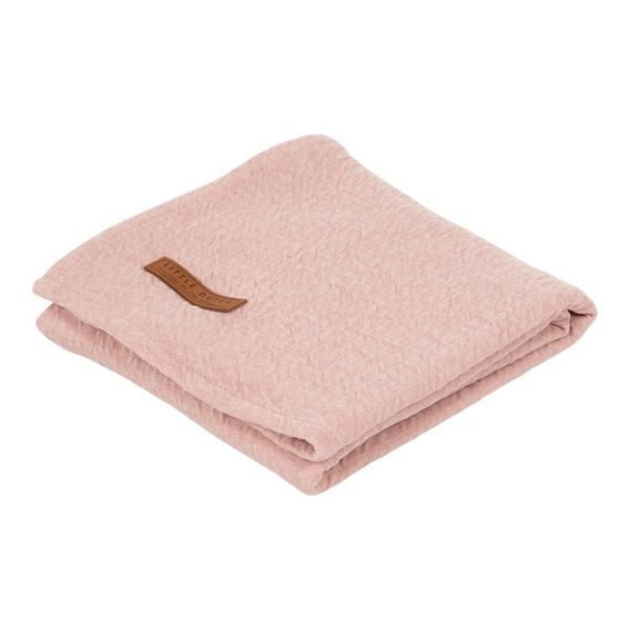 Little Dutch Osuška swaddle (120x120) - PURE PINK