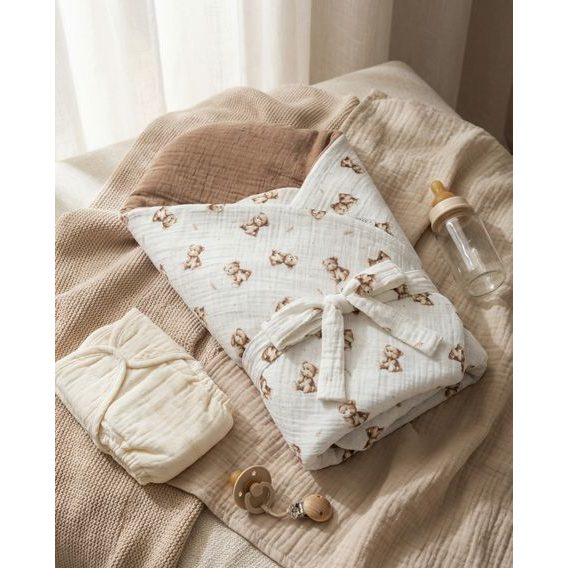 Albero Mio Mušelínová zavinovačka VINTAGE TEDDY