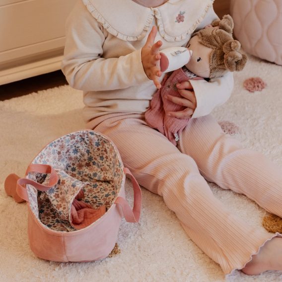 Little Dutch Panenka v košíku Rosa