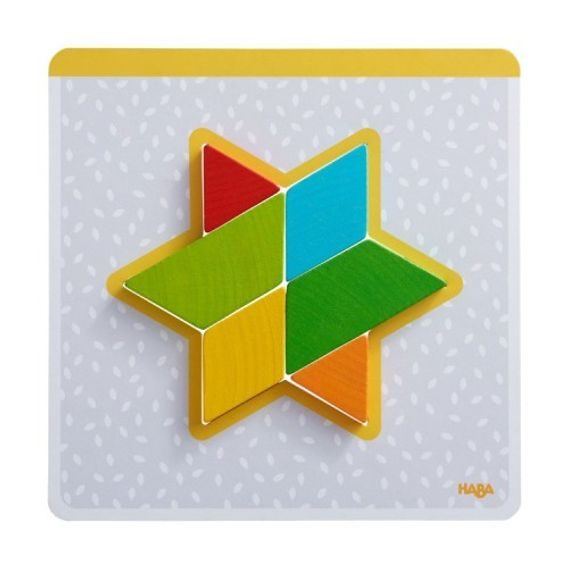 Haba Dřevěná skládačka Tangram