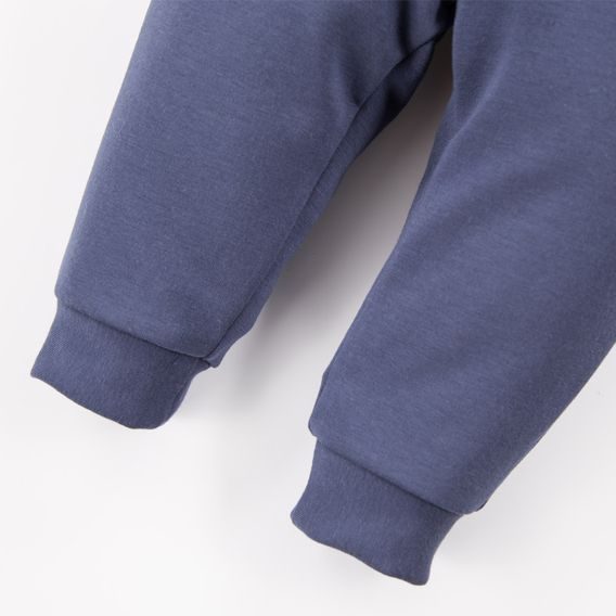 Eevi Souprava mikina + tepláčky Puppy Playtime TMAVĚ MODRÁ