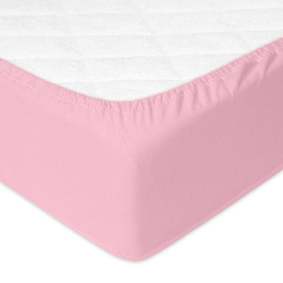 BabyMatex Nepromokavé jersey prostěradlo 140x70cm RŮŽOVÉ