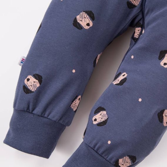 Eevi Overal bez ťapek na zip Puppy Playtime TMAVĚ MODRÁ
