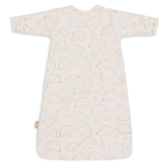 Jollein Spací pytel 2v1 s odepínacími rukávy 18-24m ELEPHANT TALES (110cm)