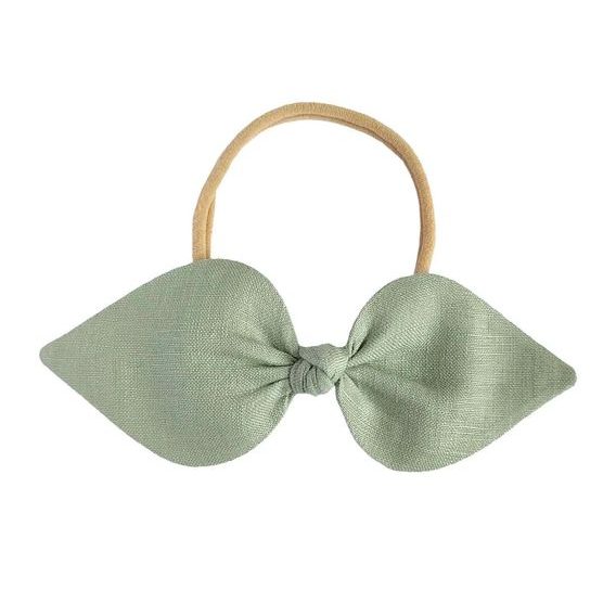 Aliro Čelenka Zoe lněná PISTÁCIOVÁ