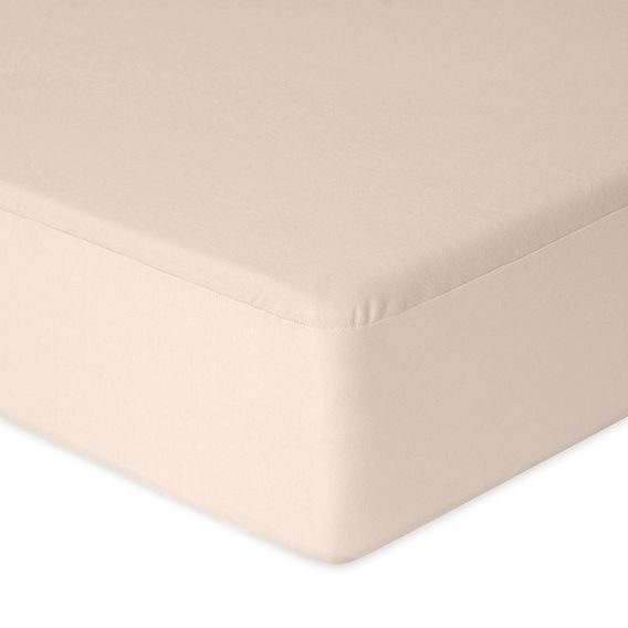 BabyMatex Nepromokavé jersey prostěradlo 120x60cm BÉŽOVÉ