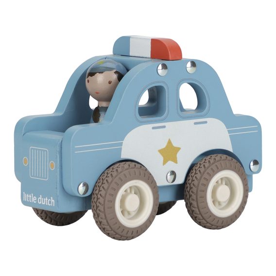 Little Dutch Policejní auto dřevěné