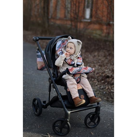 Makaszka Podložka do kočárku Memory Uni MYSTERY OF FLOWERS