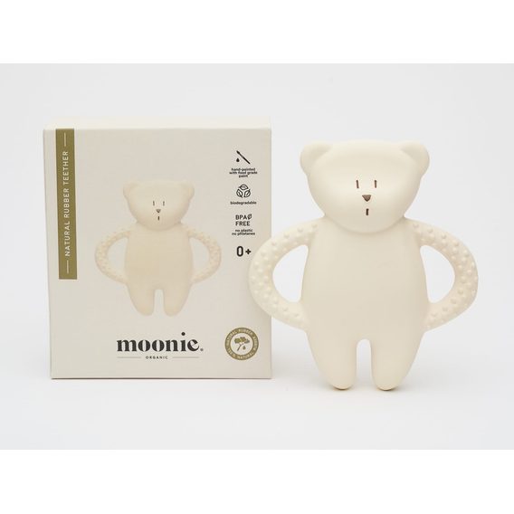 MOONIE Kousátko přírodní kaučuk Medvídek POLAR