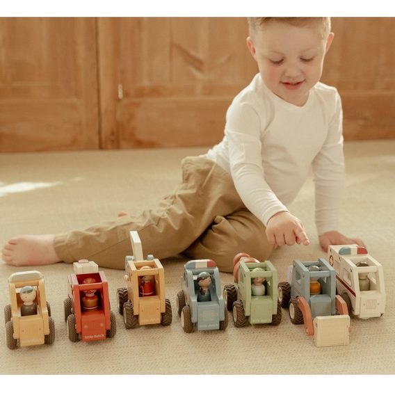 Little Dutch Policejní auto dřevěné