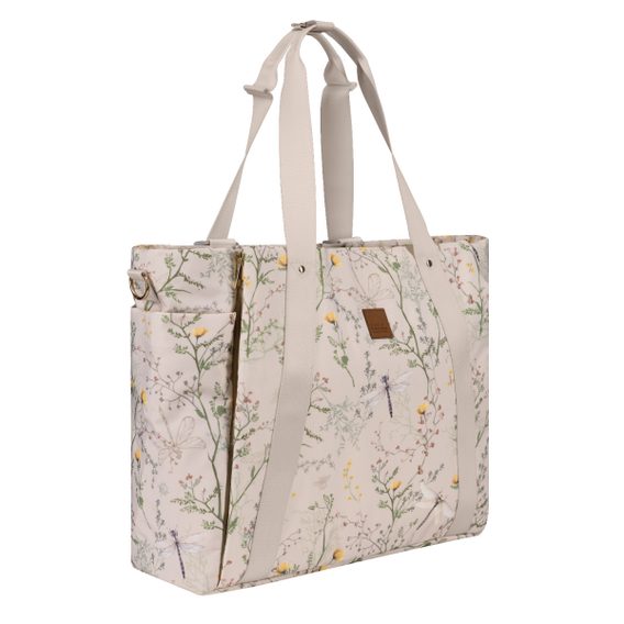 KikkaBoo Přebalovací taška Florence Secret Garden Beige