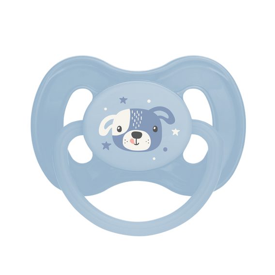 Canpol babies Dudlík kaučukový třešinka 0-6m Cute Animals MODRÝ