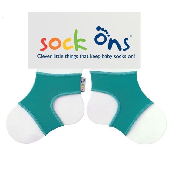 Kikko Sock Ons vel. 0-6m Bright - TURQUOISE