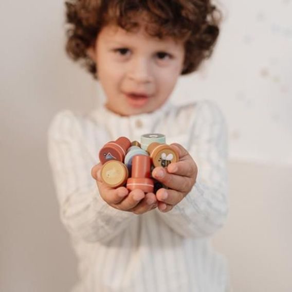 Little Dutch Razítka samobarvící 16ks Farma