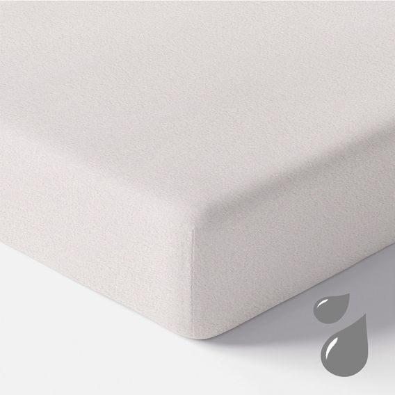 Eevi Nepromokavé prostěradlo Froté 120x60cm KRÉMOVÁ