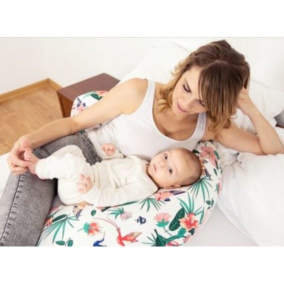 BabyMatex Kojící polštář Moon bavlna (č.03) TROPICAL