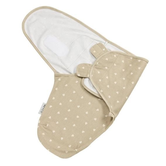 Meyco Zavinovačka 0-3m Sweet Heart Sand/Soft Sand