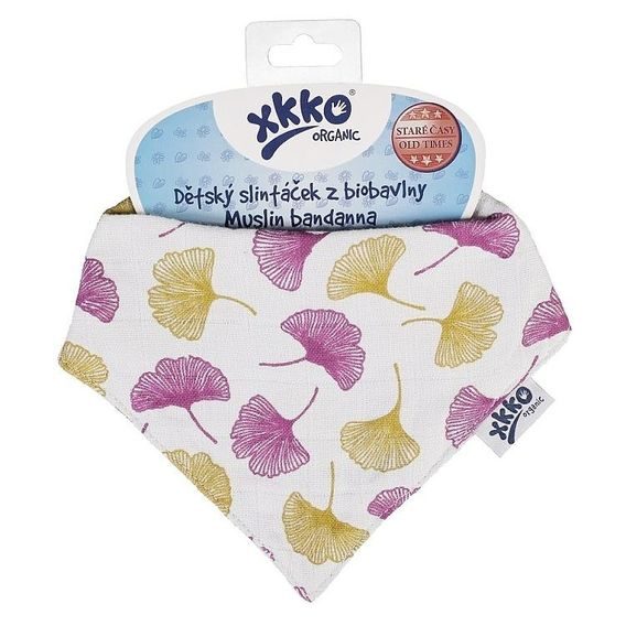 Kikko Slintáček z biobavlny XKKO Organic Staré časy - GINGKO