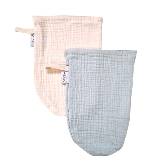 Albero Mio Mušelínové žínky 2ks MINT