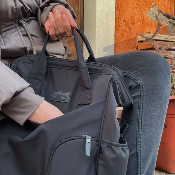 BabyOno Přebalovací batoh Modern Style ČERNÝ