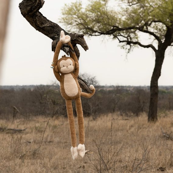 Little Dutch Opička plyšová XL Safari Friends 82cm