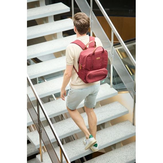 Childhome Přebalovací batoh Family Club Signature Urban Burgundy