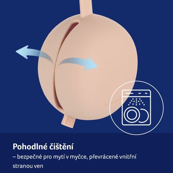LOVI Silikonové pouzdro na dudlík Nude