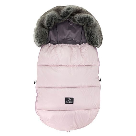 Makaszka Zimní fusak Premium "M" (12-36m) - POWDER PINK