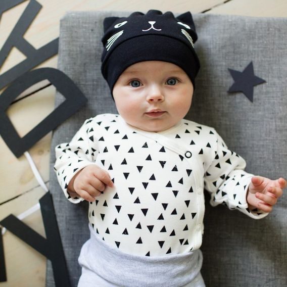 PINOKIO Čepička Happy Day ČERNÁ