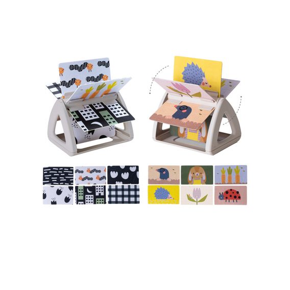 Taf Toys Otočná knížka Zahrada