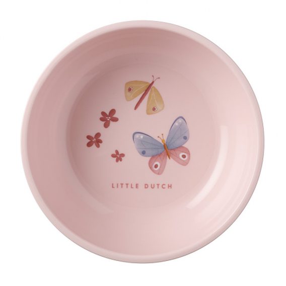 Little Dutch Dětská miska Květiny a motýli