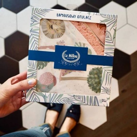 La Millou Bambusová multifunkční zavinovací deka King Size - PARADISE