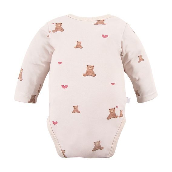 Eevi Body celorozepínací Hearts&Bears MEDVÍDCI
