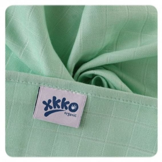 Kikko Osušky z biobavlny XKKO Organic 90x100cm Staré časy - Pastels for BOYS (3ks)