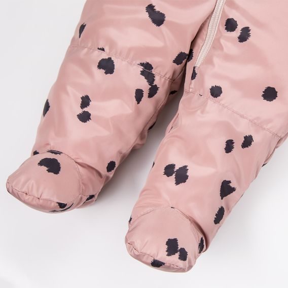 Eevi Kojenecká zimní kombinéza Dogs&Spots RŮŽOVÁ