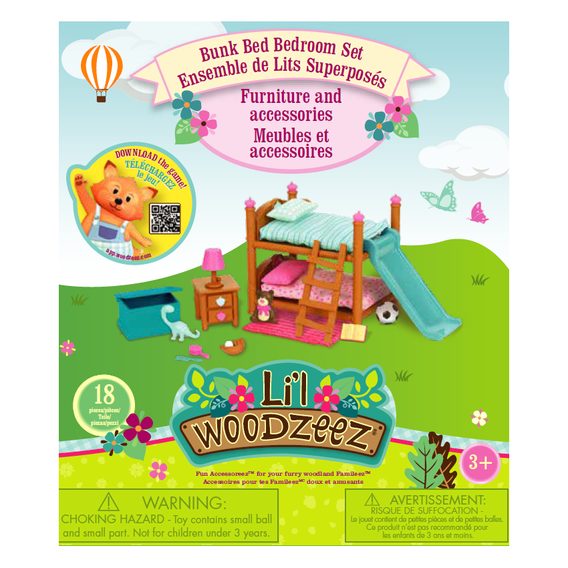 Li´l Woodzeez Sada nábytku do dětského pokoje